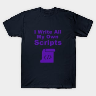 Scripting Extraordinaire T-Shirt